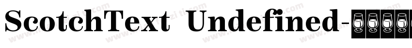 ScotchText  Undefined字体转换